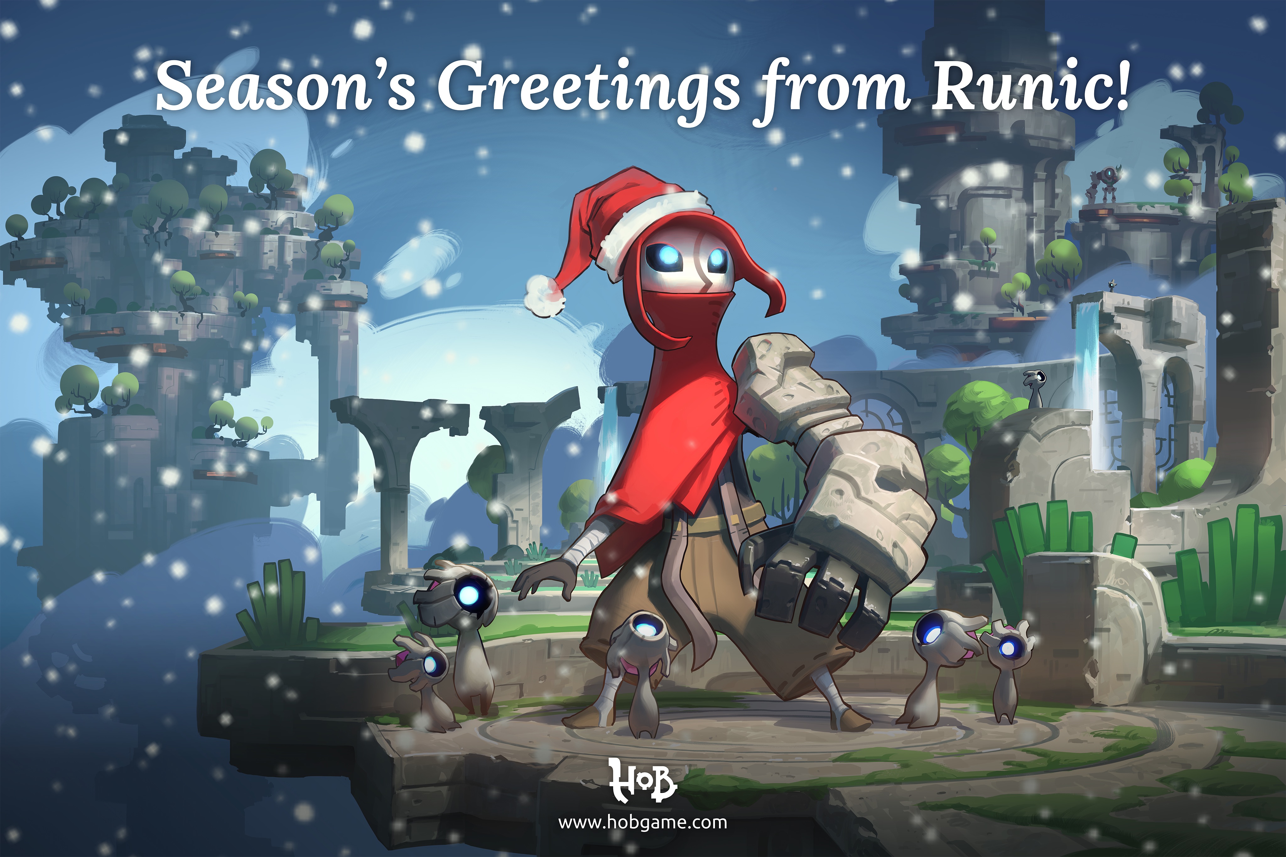 Runic holiday card 2016