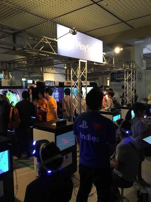 Bitsummit booth